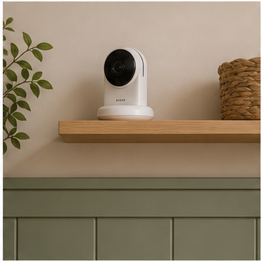 Baby monitor shelf
